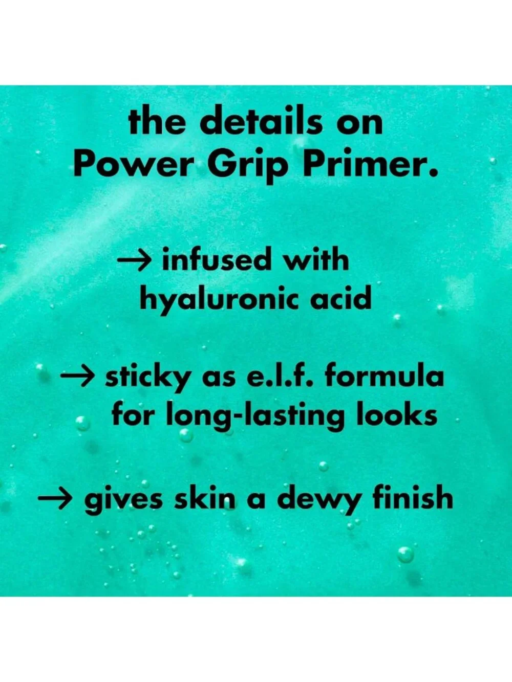 Hydrating Gel Face Primer for Smoothing Skin & Gripping Makeup, Vegan